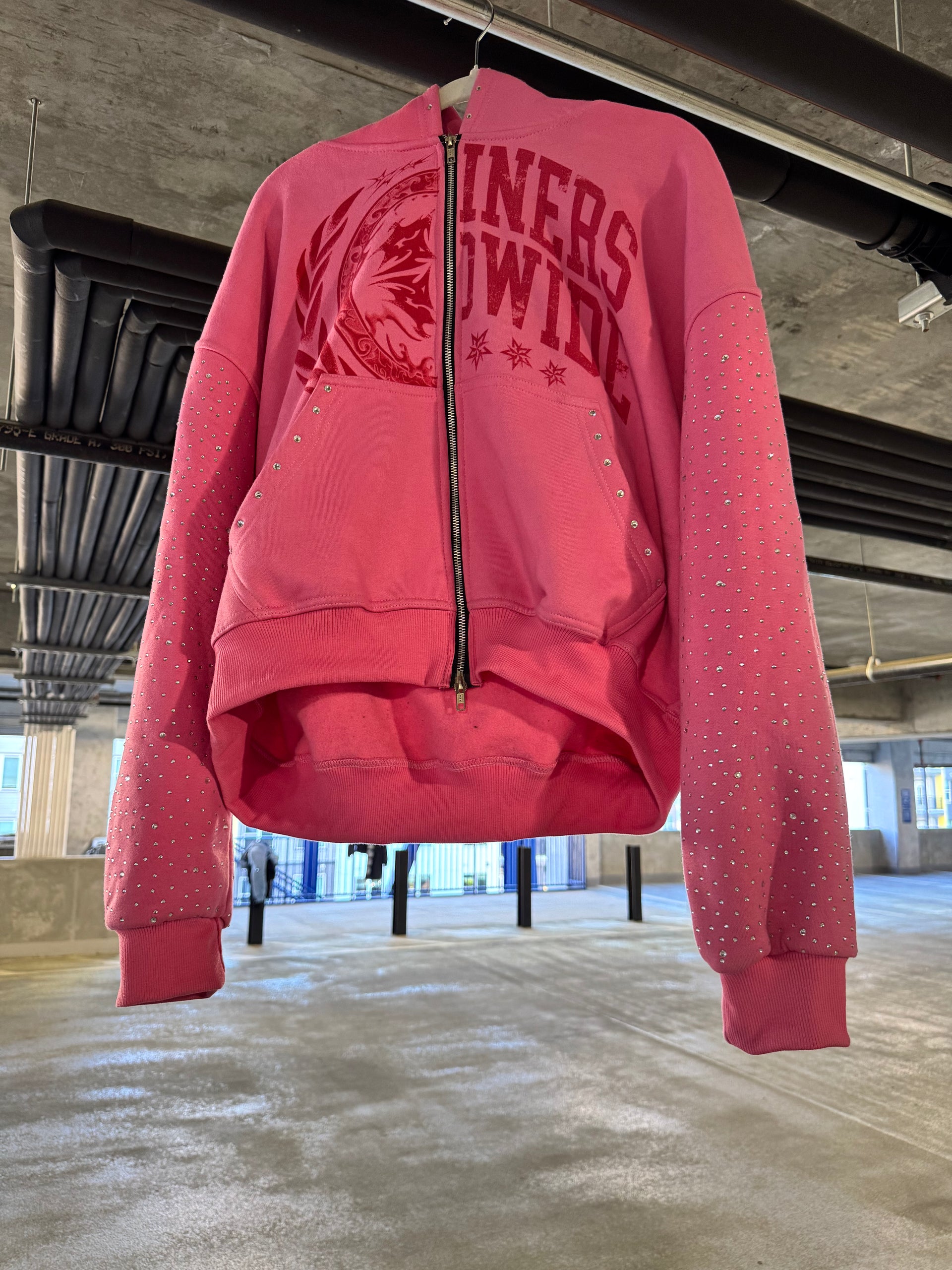 "PINK” STARDUST" ZIP